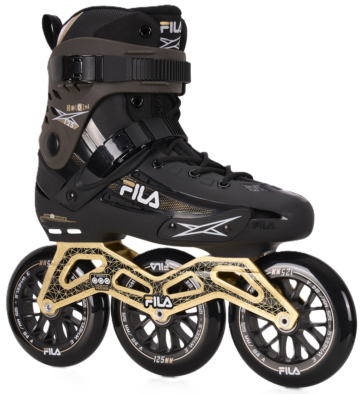 Fila Houdini 125 | Black/Gold - Maat: 40-41 - UK: 7.5
