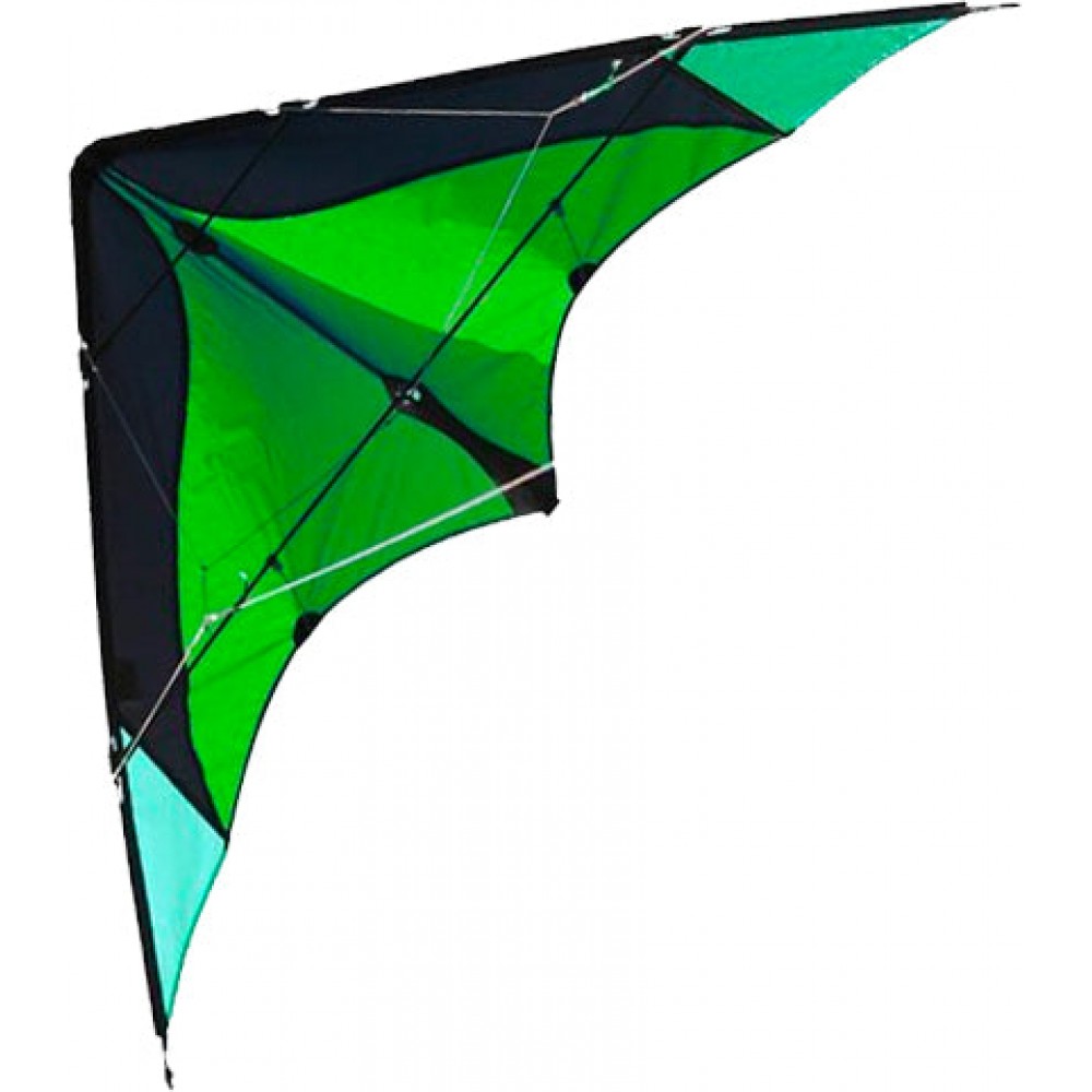 Elliot Delta Basic Kite/Vlieger Green-Black