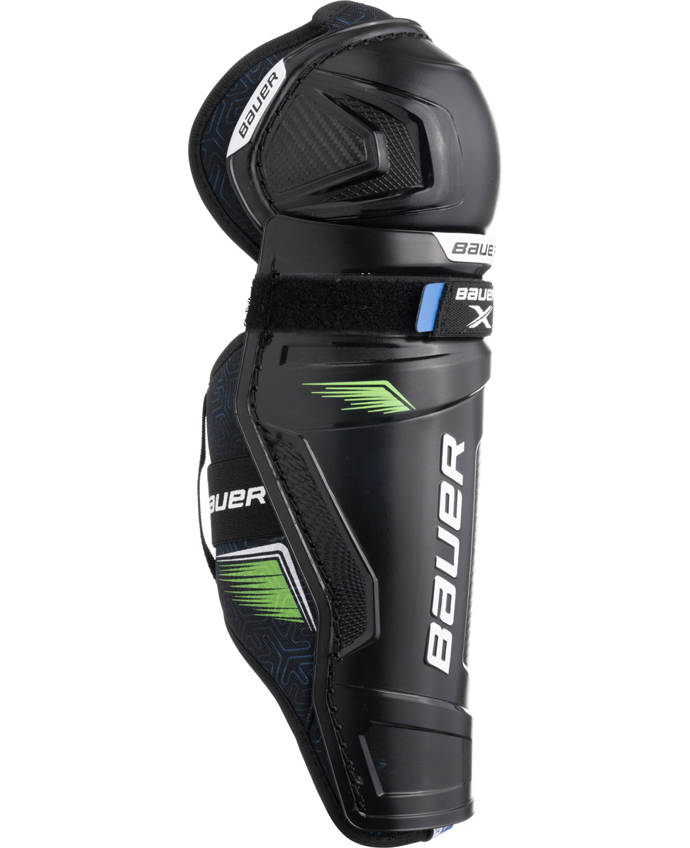 Bauer X S24 Jr Ice Hockey Shin Guards Scheenbescherming
