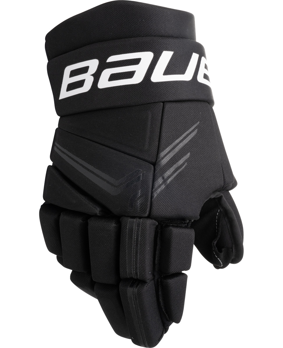 Bauer X Hg Glove Sr S24 IJshockey Handschoen Black- Maat 15 Inch