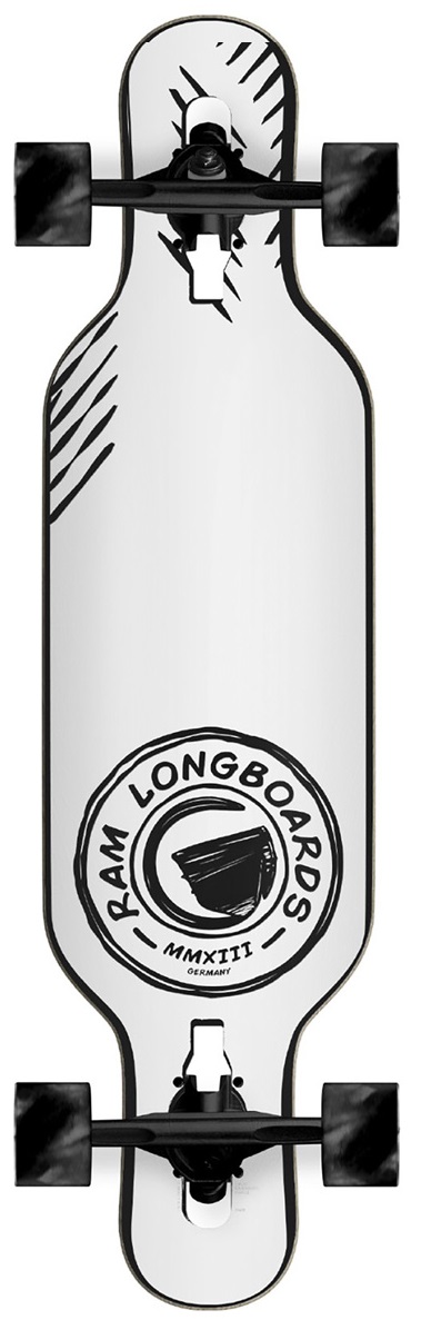 Ram Vexo 34" Original Drop Through Longboard 