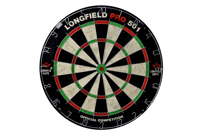 Dartbord Pro 501, Sisal, Ronde Draad