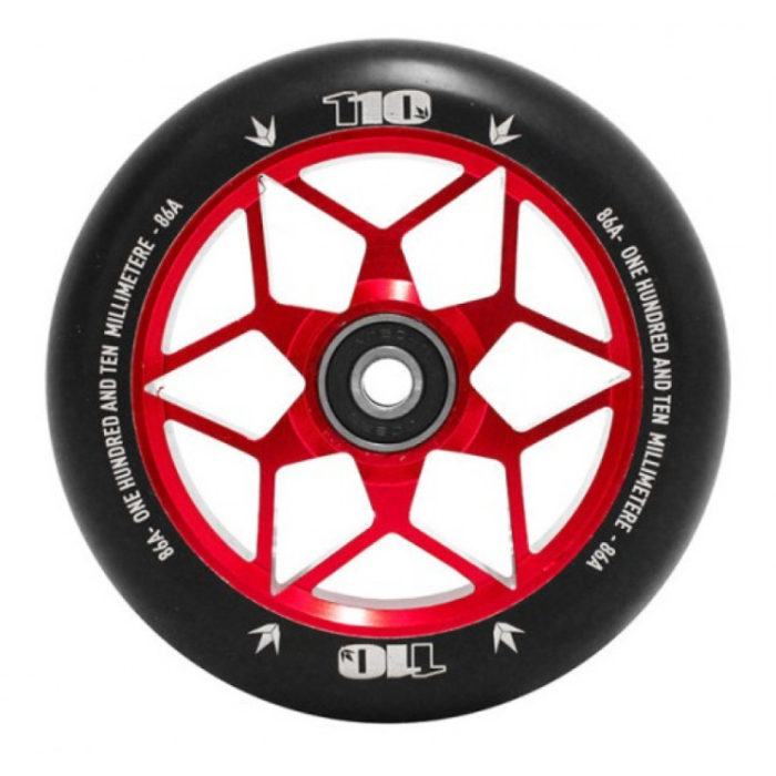  Blunt 110mm Wheel Diamond Rood