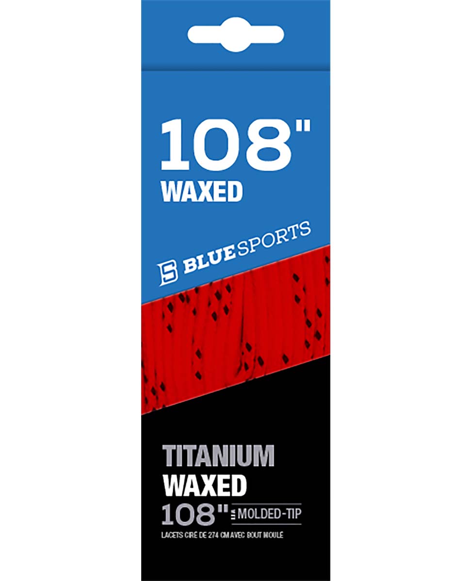 Blue Sports Veters Waxed Rood