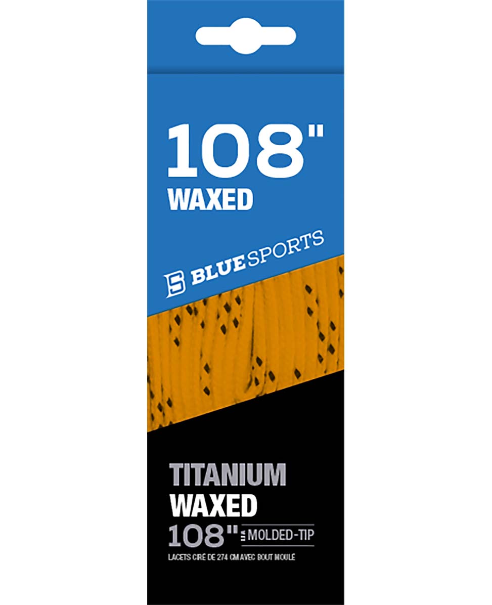 Blue Sports Veters Waxed Yellow ( 213 CM - 84 Inch )