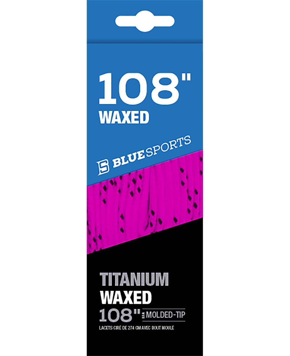Blue Sports Veters Waxed Neon Pink