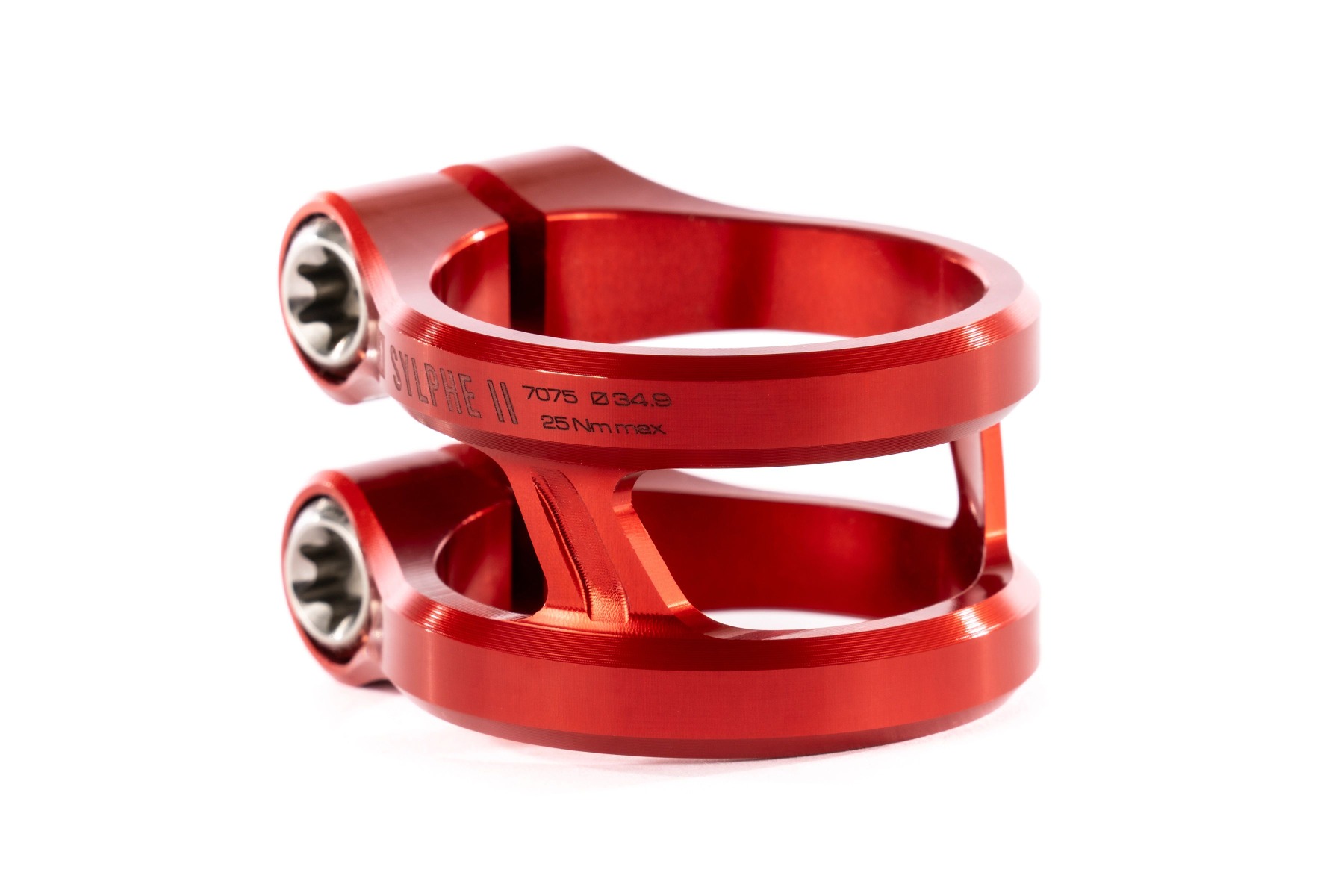 ETHIC DTC Sylphe V2 34.9 Hose Clamp | Red