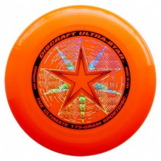 Discraft 175 Gram Ultra Star Frisbee Orange