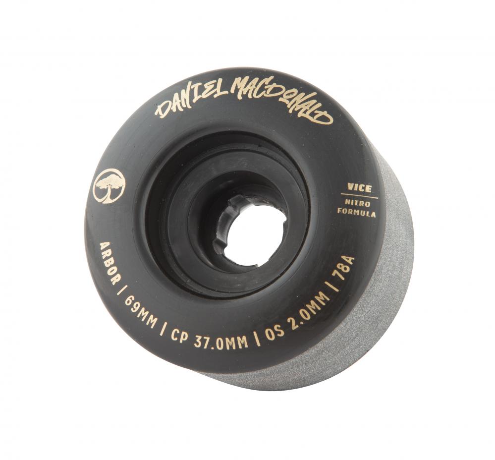 Arbor Signature Wielen/Wheels Vice Daniel MacDonald Black| 69mm 78a