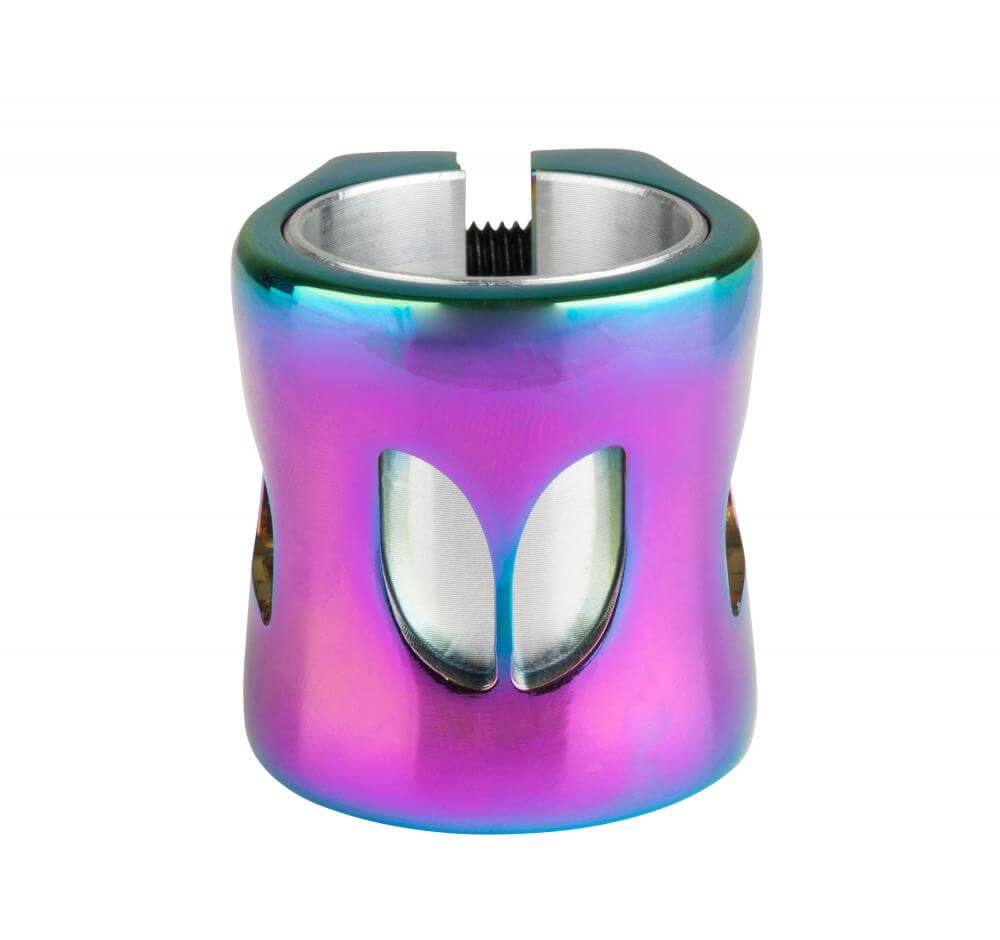 Blazer Pro Clamp Altus 2 Bolt OS W/Shim - Neo Chrome