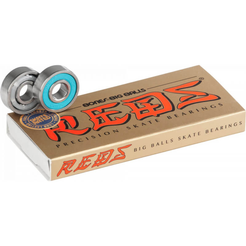Bones Reds Big Balls Skateboard Bearings 8-Pack