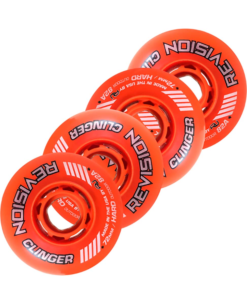 RV Clinger Outdoor - 4Pack | 76mm 82A | Orange
