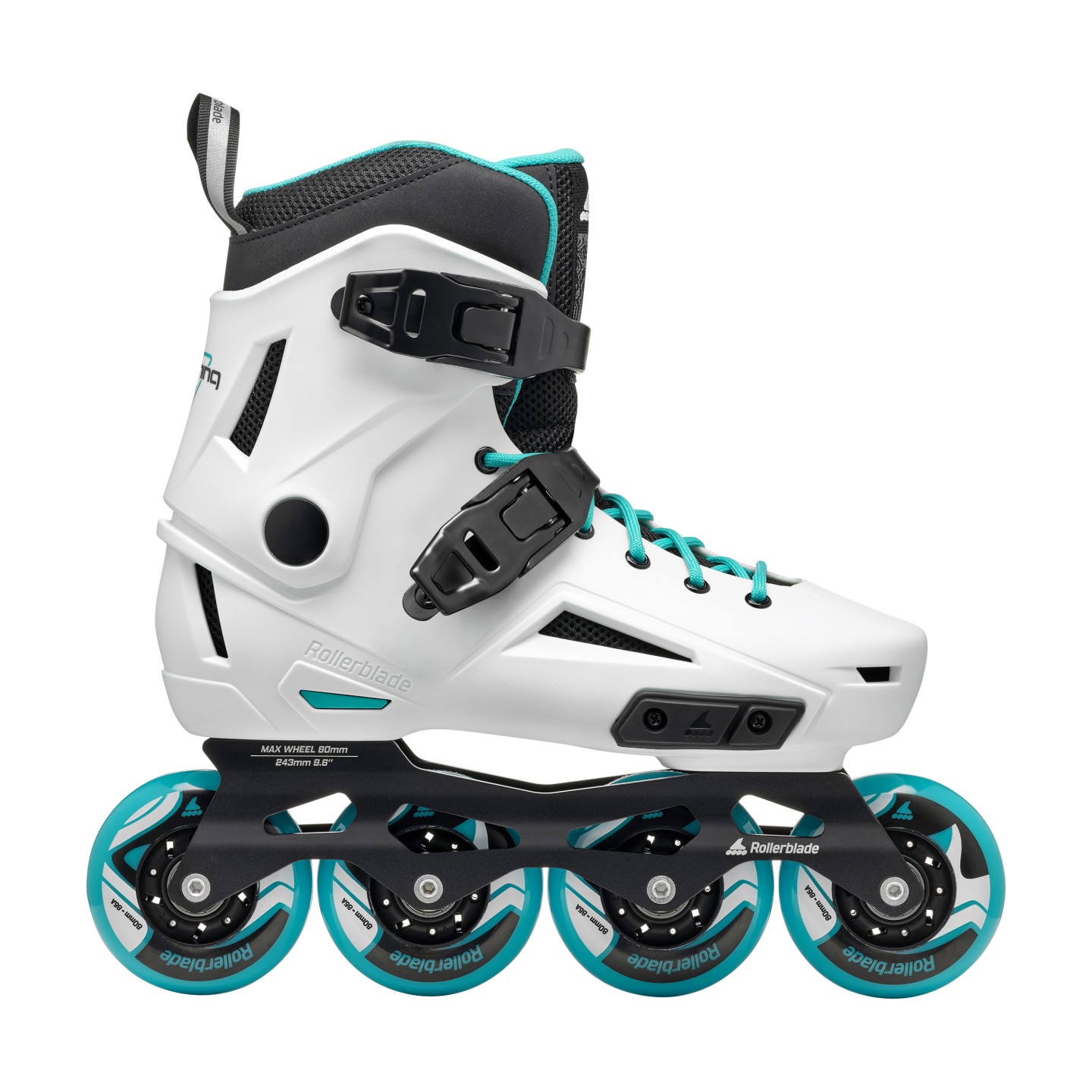 Rollerblade Lightning 80 W | Aqua/White - 
