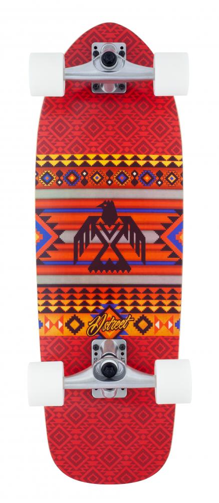 D Street Surfskate Aztec Baja| Multi 29 Inch