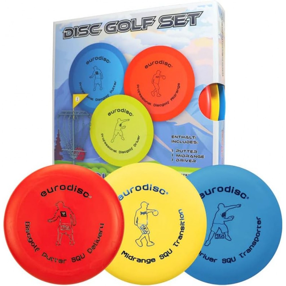 Eurodisc Disc Golf Start 3-Disc Set | Standaard