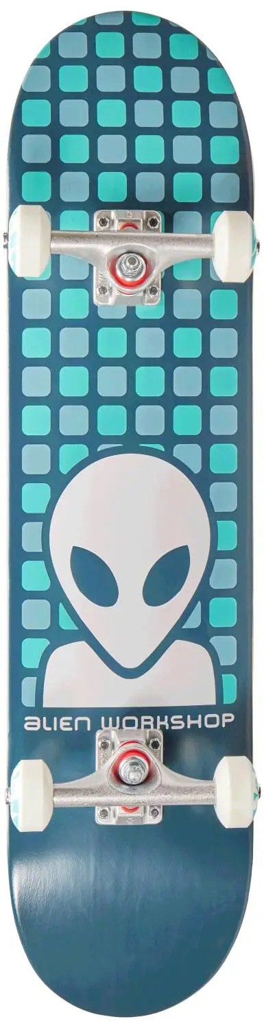Alien Workshop Matrix Skateboard Compleet | 7.75 Inch Teal