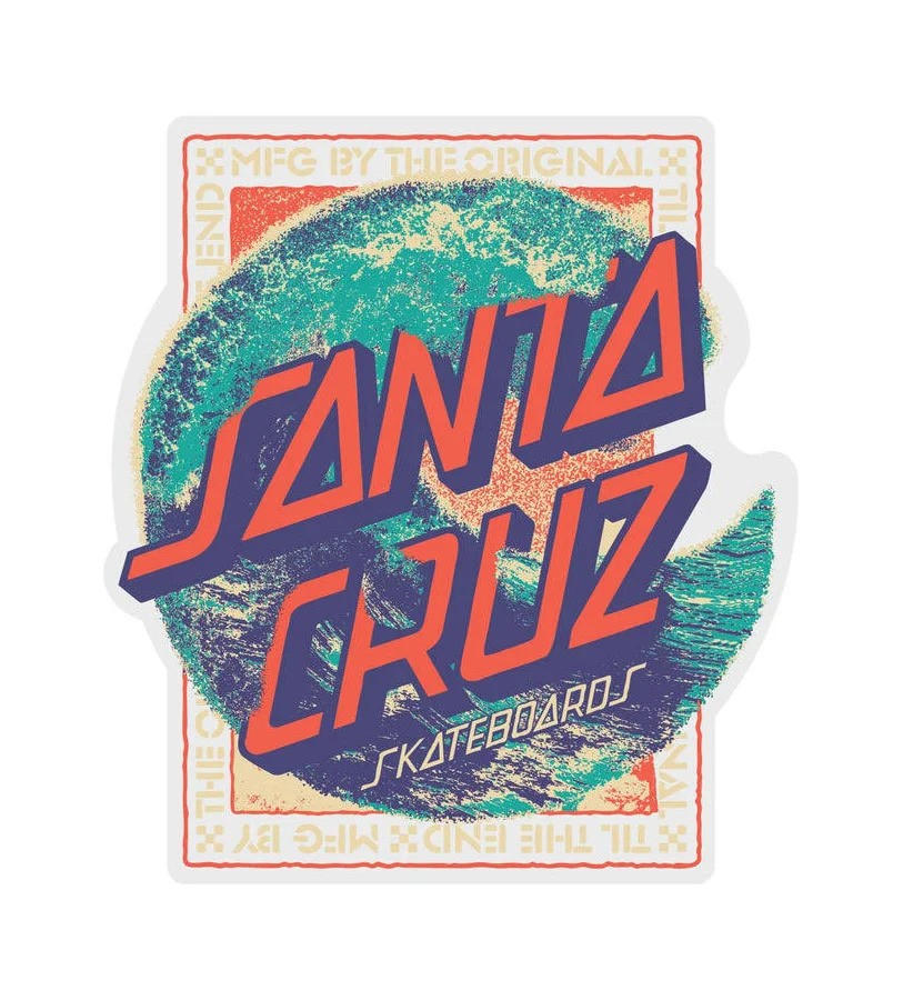 Santa Cruz Stickers Breaker Dot | 4.1 IN