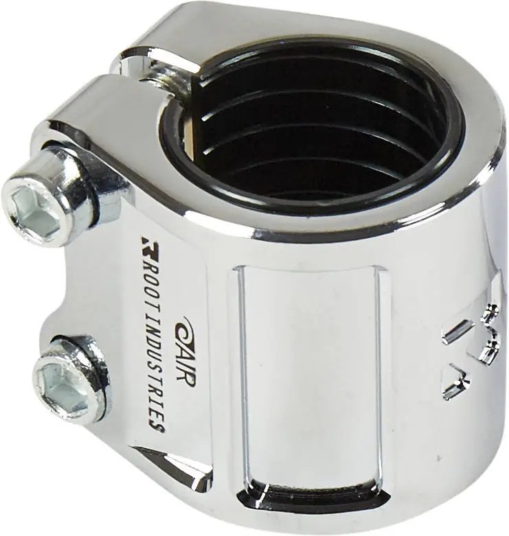 Root Air Double Clamp Step Zilver