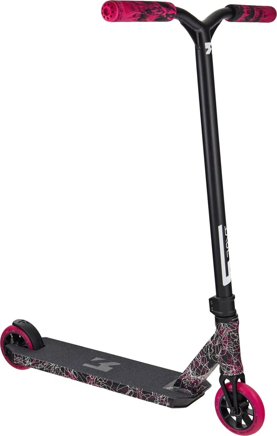 Root Type R Stuntstep | Zwat/Roze/Wit