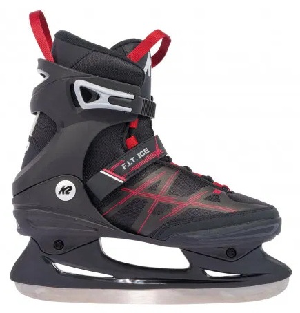 K2 F.I.T. Ice Hockey Schaatsen | Black / Red