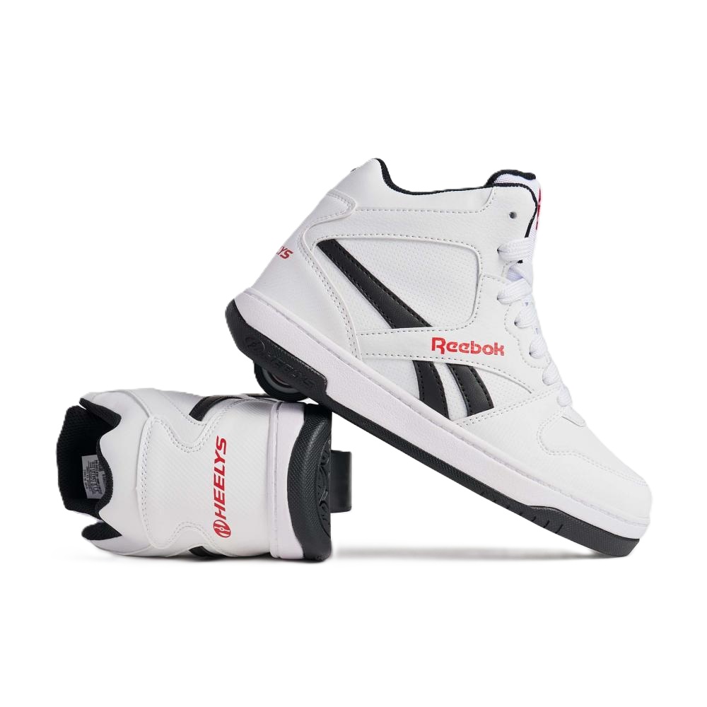 Heelys X Reebok Classic Leather | Black / White / Red - Maat: 35-36