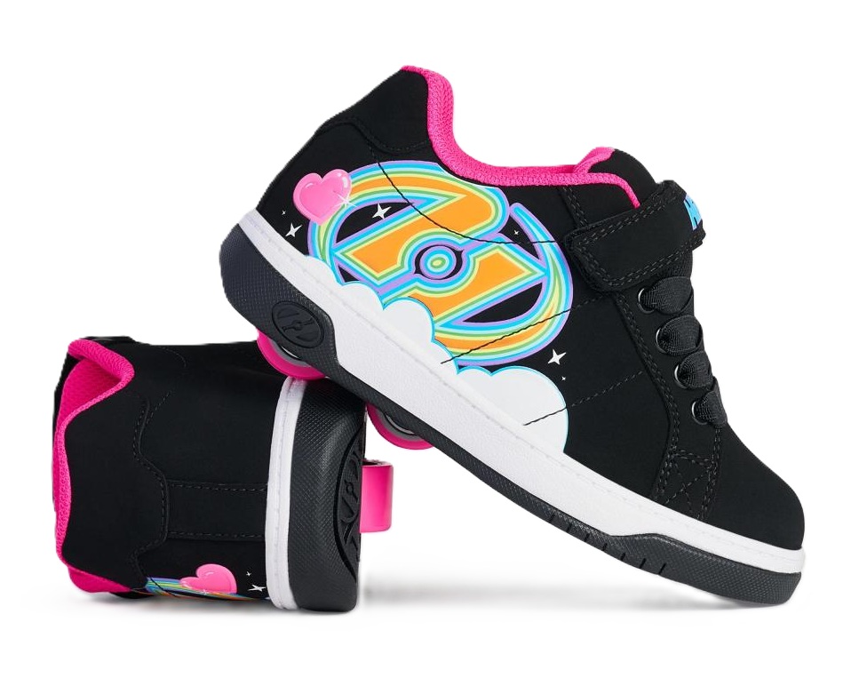 Heelys X2 Kolect X2 | Black / Hot Pink / Multi 