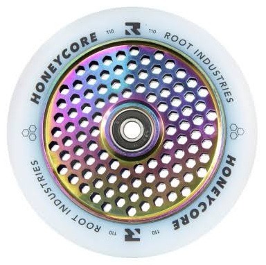 Root Honeycore White 110mm Stuntstep Wielen 2-Pack | NeoChrome