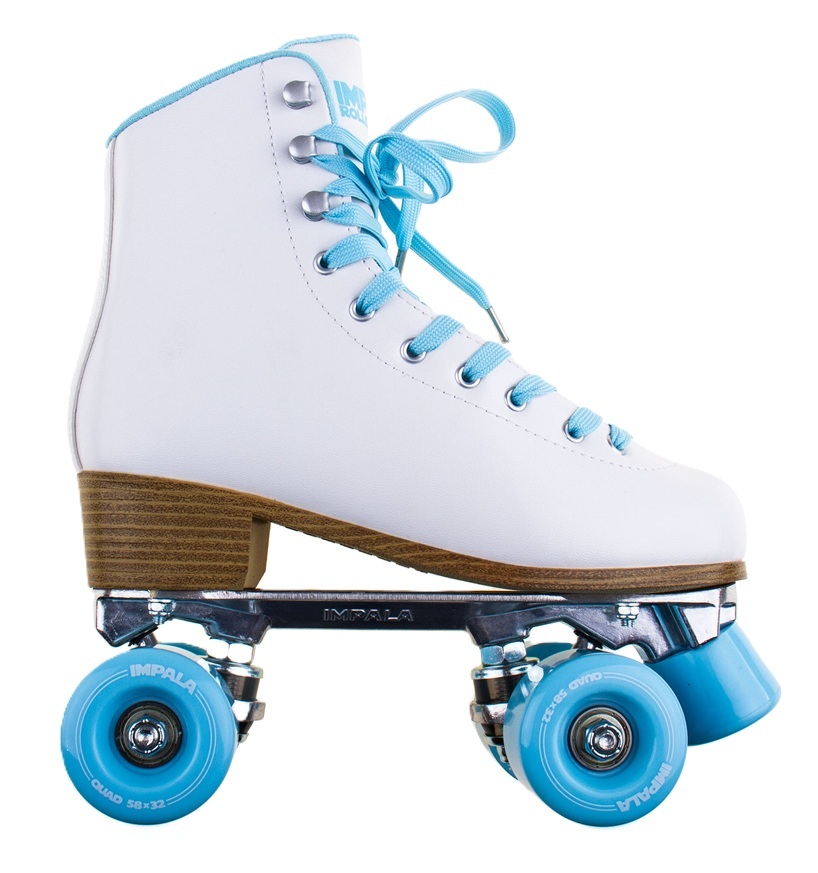 Impala Quad Skate Rollerskate White Ice - Maat: 34-35 - US: 3