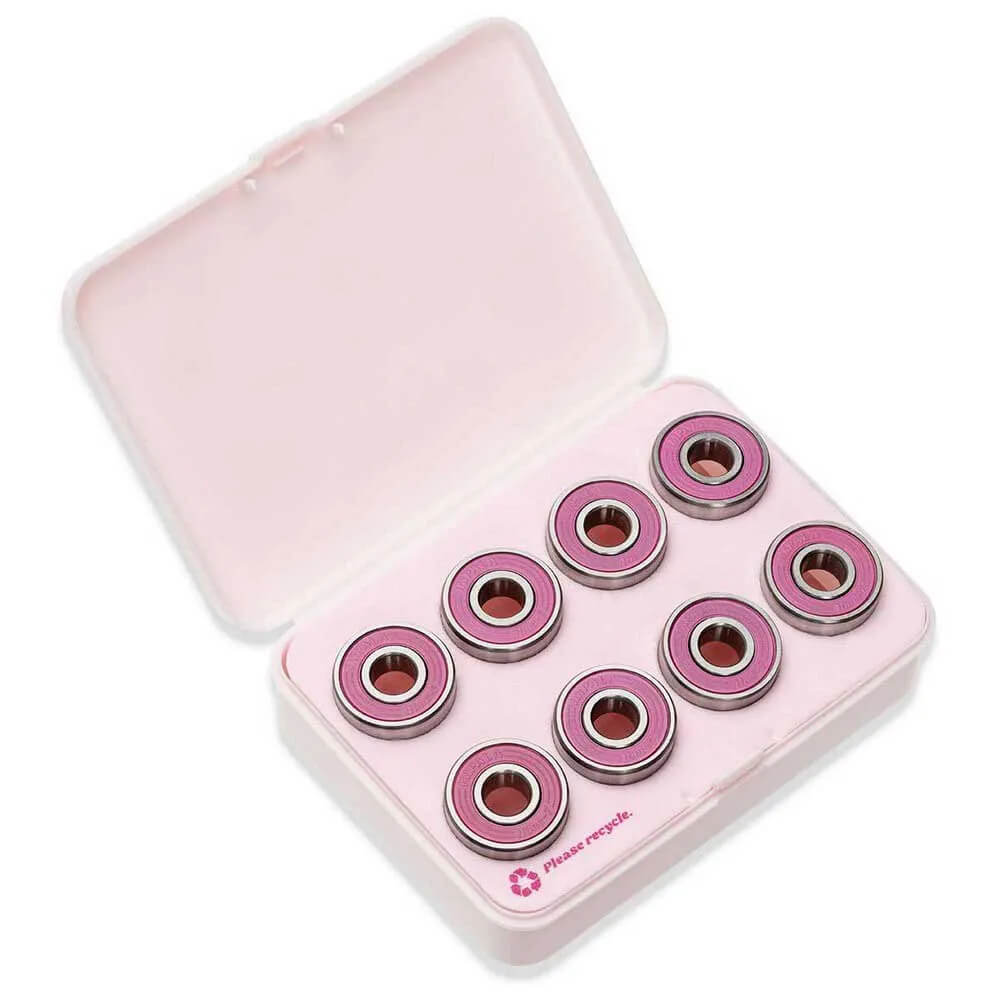 Impala Kogellagers Zilver/Roze 8pk ABEC 7