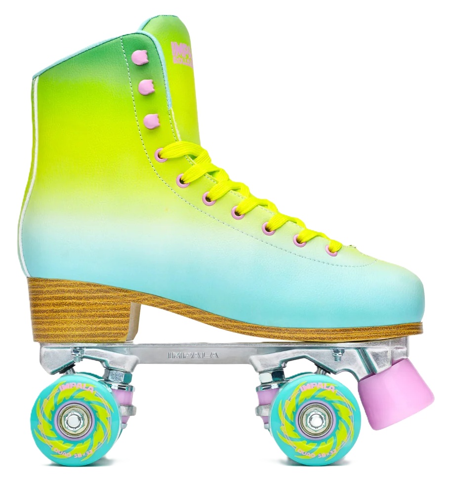 Impala Quad Skate Rollerskate Lime Spritzer