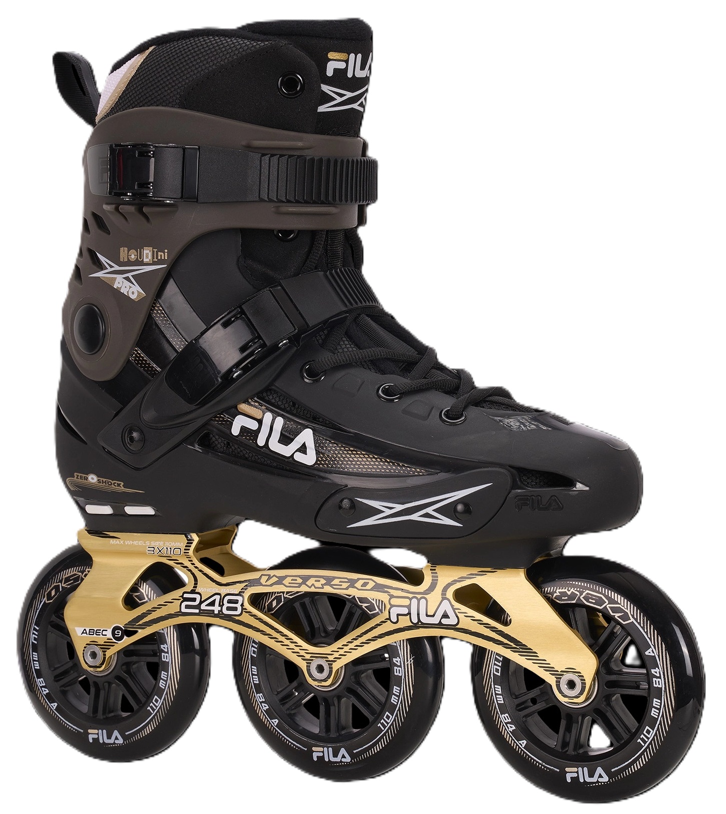 Fila Houdini Pro 110 | Black/Gold - Maat: 46-47 - UK: 12