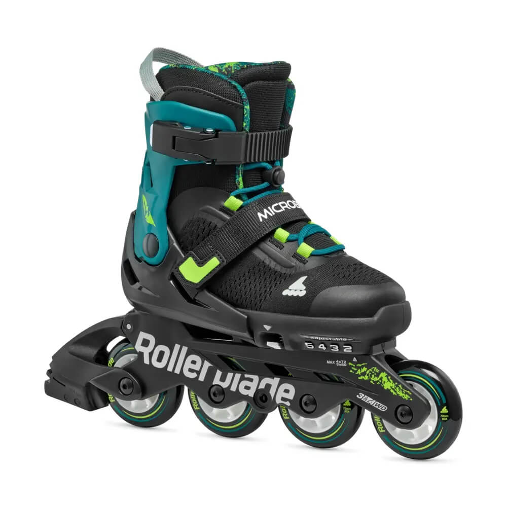 Rollerblade Microblade XT - Black/Petrol Green