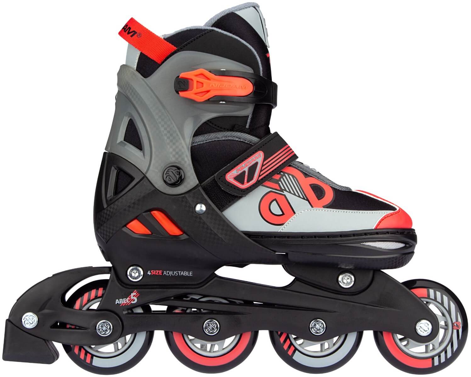 dam Ijshockey Inlineskate Combo Verstelbaar Red Raider
