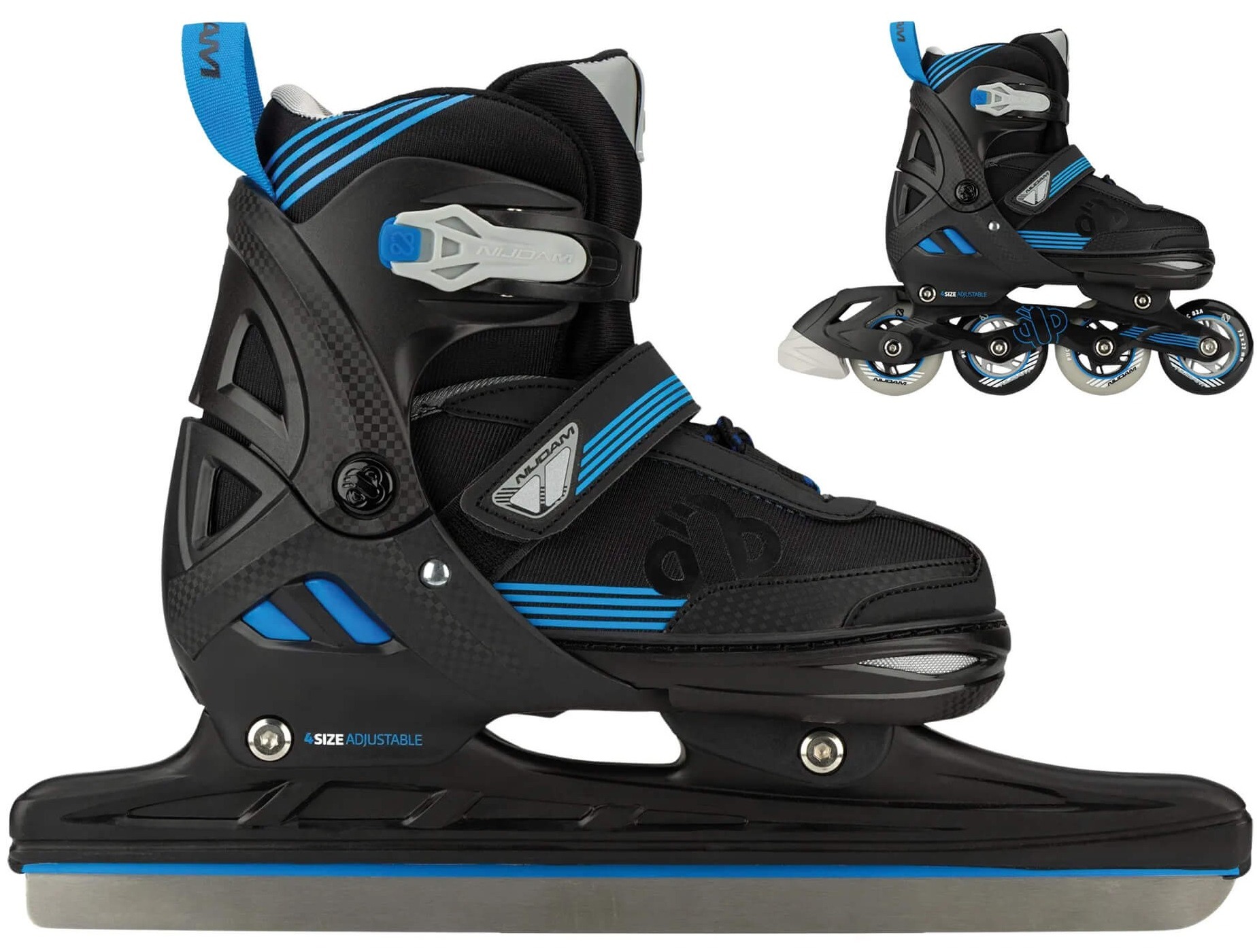 Nijdam Noren Inlineskate Combo Verstelbaar Blue