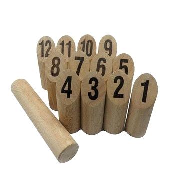 Number Kubb Game Mölkky