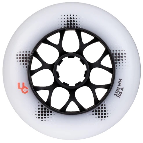 Undercover Team PRO Urban Wheels | 100mm/88A White, 4-pack