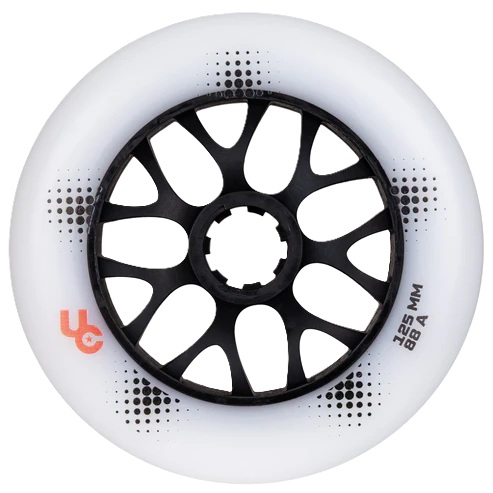Undercover Team PRO Urban Wheels | 125mm/88A White, 3-pack