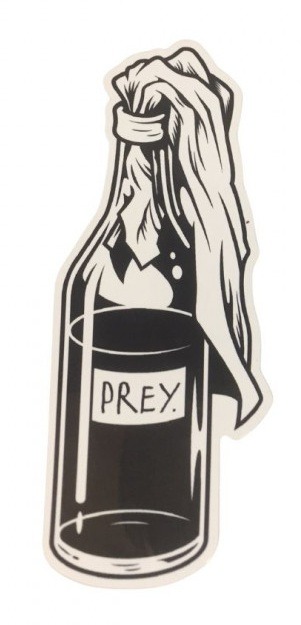 PREY Sticker Molotov Cocktail | Black