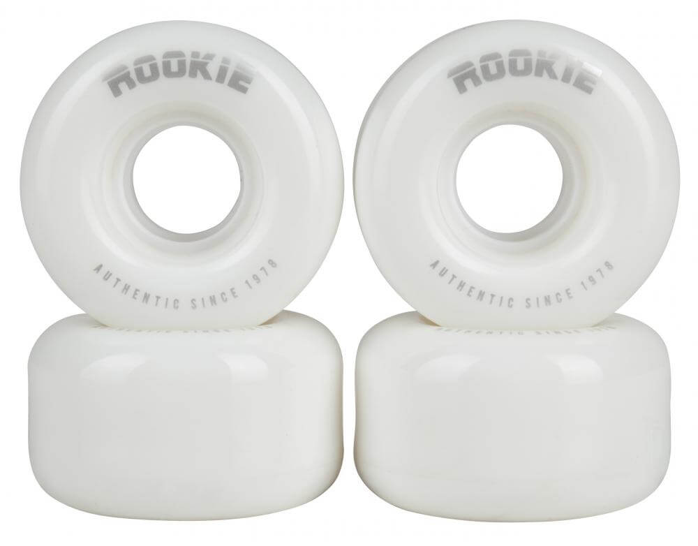 Rookie Quad Wheels White 4-stuks 58mm 80A