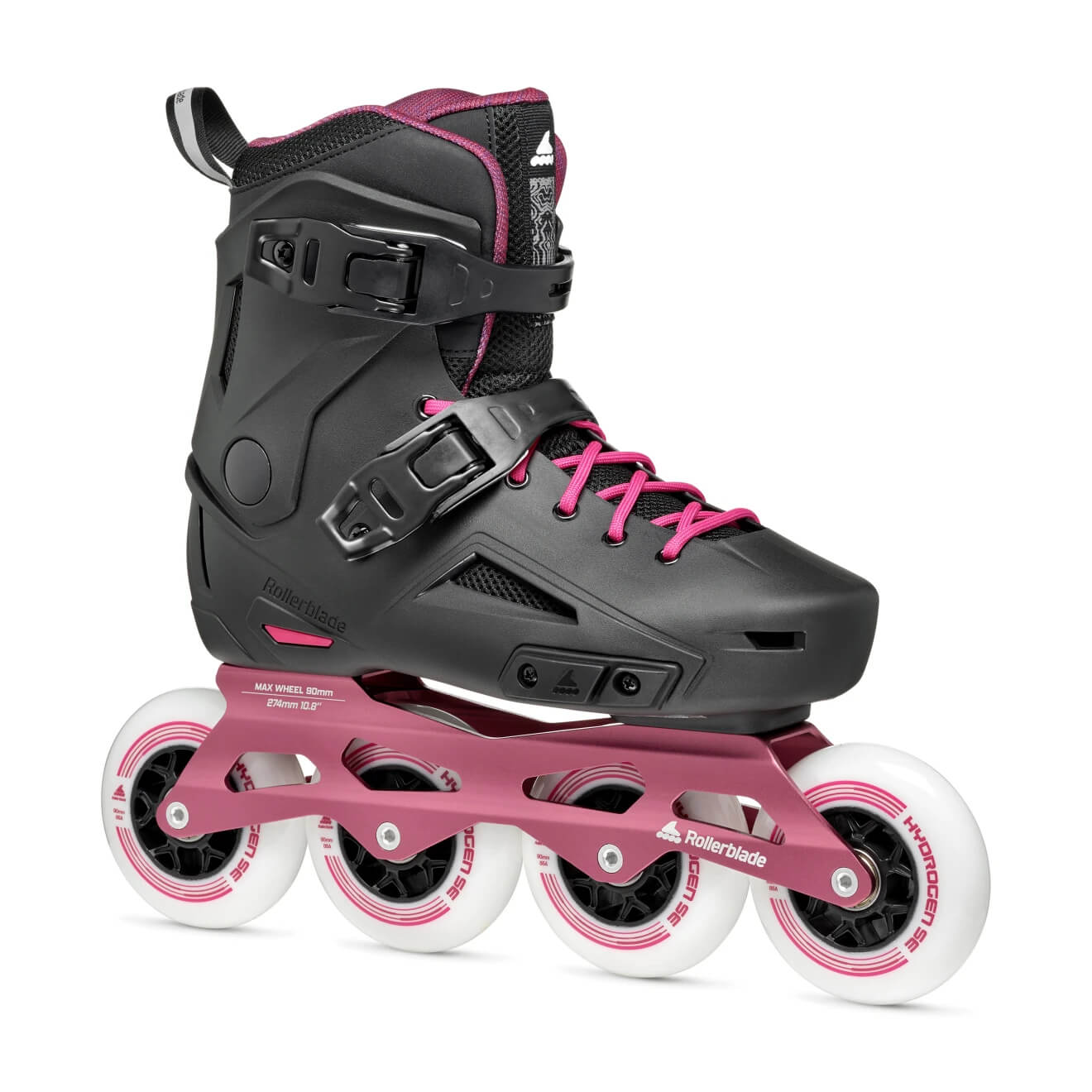 Rollerblade Lightning 90 - Black / Sangria | Maat 38-38.5 - 24.5cm
