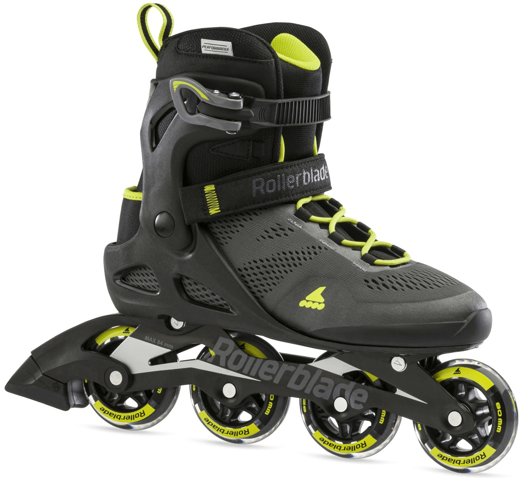 Rollerblade Macroblade 80MM Black-Lime