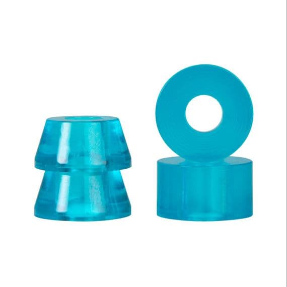 Clouds Bushings 93a 2x Conical & 2x Barrel | Clear blue