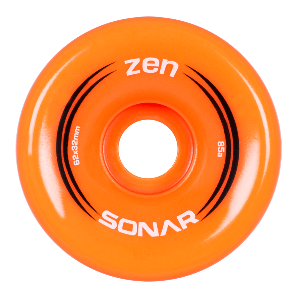 Sonar Zen Wheels Orange 62mm 