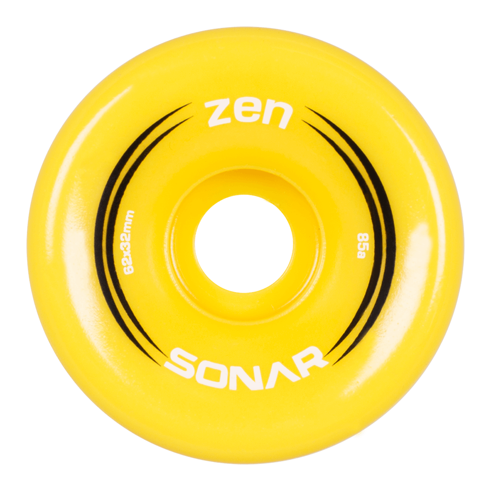 Sonar Zen Wheels Yellow 62mm 