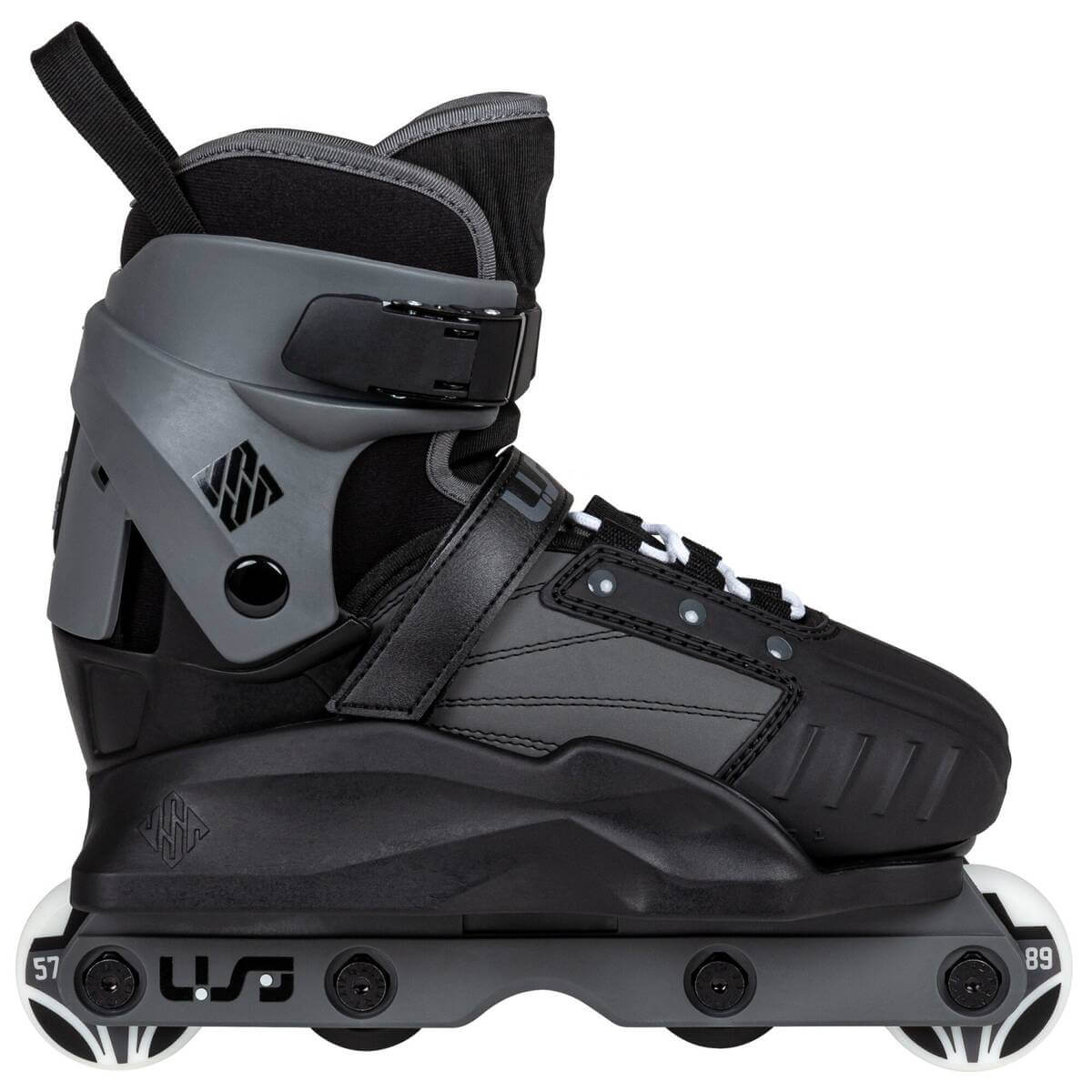 USD Transformer Black/Grey Kids Skates