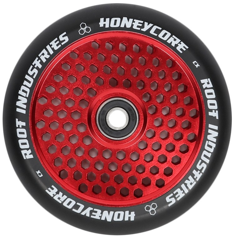 Root Honeycore 110mm Stuntstep Wielen 2-Pack | Rood