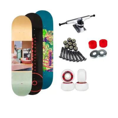 onderdelen voor skateboards en longboards