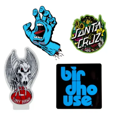 Stickers om je deck te versieren